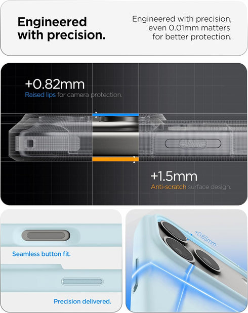 Spigen iPhone 17 PRO Case Silicone Fit MAGFIT